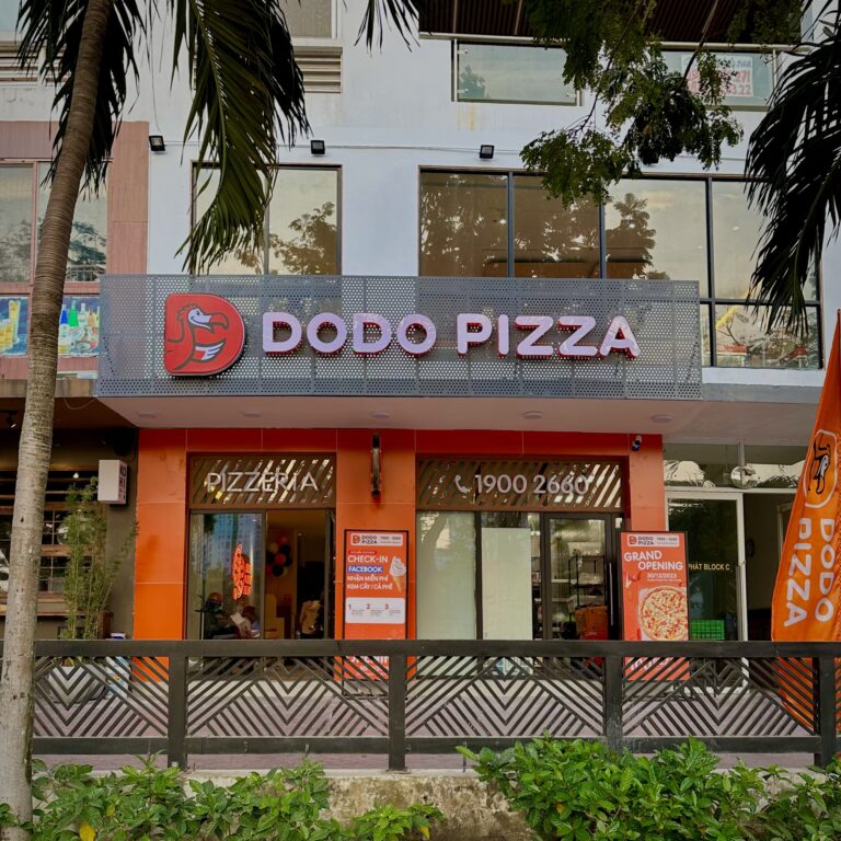 A new Dodo Pizza branch has been inaugurated in Phu My Hung